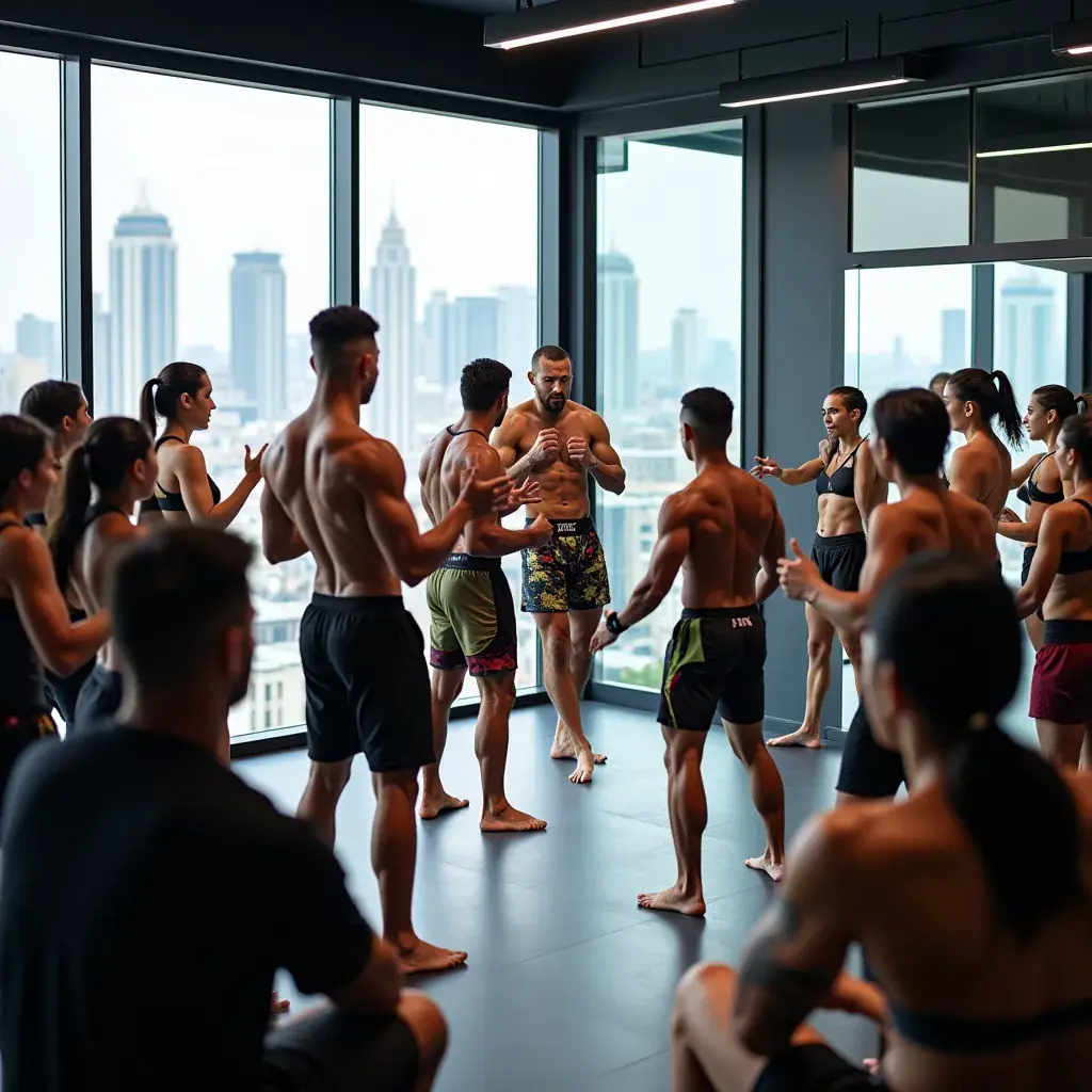 Modern office workspace